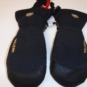 HESTRA ARMY LEATHER GORETEX MITTENS, NEW.....UNISEX SIZE 8